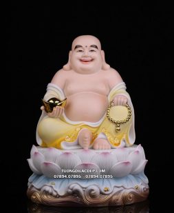 tượng Phật Di Lặc Gấm Vàng Poly