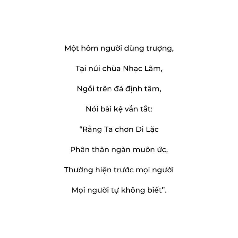 nghi thức cúng rước vía đức phật di lặc