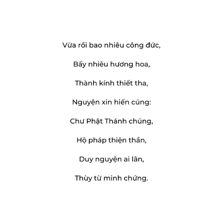 nghi thức cúng rước vía đức phật di lặc