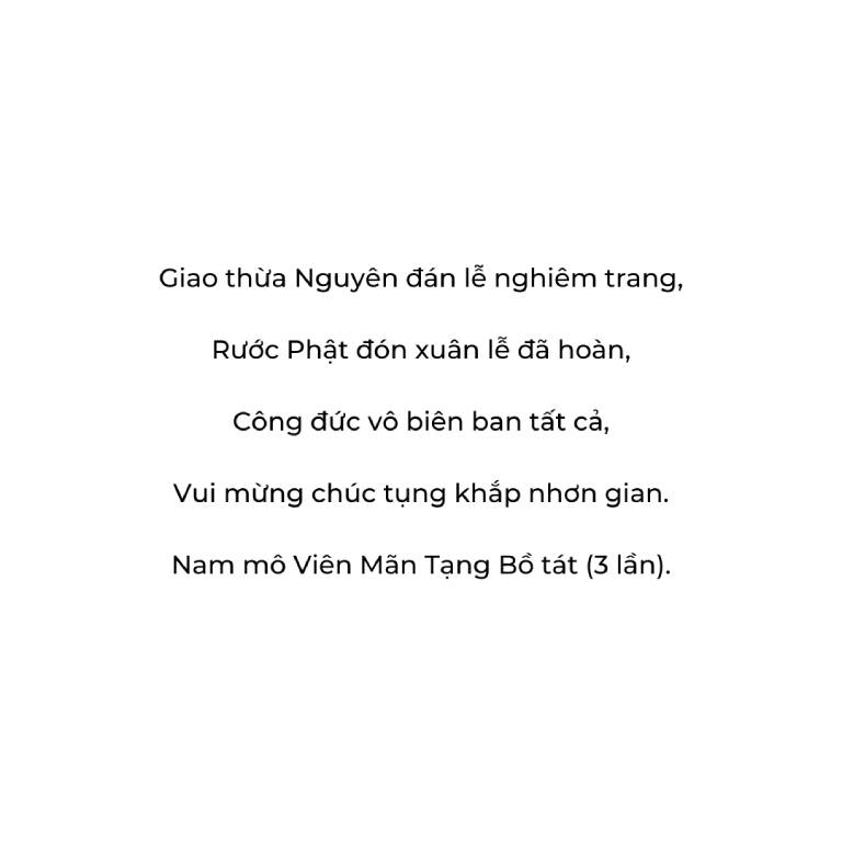 nghi thức cúng rước vía đức phật di lặc